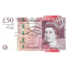 (376) Great Britain P393b - 50 Pounds Year 2010 (376) Great Britain P393b - 50 Pounds Year 2010